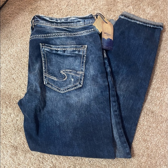 Silver Capris - Picture 1 of 3